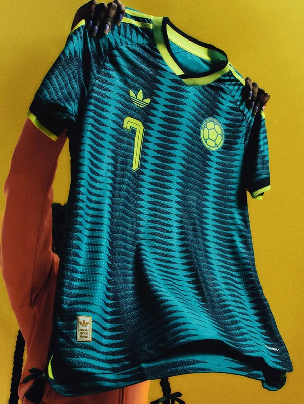 Uniforme da Colômbia para Copa do Mundo 2026 por Divulgação
