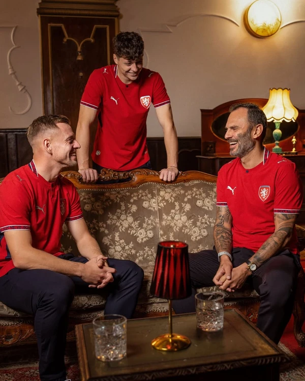 Uniforme da Républica Tcheca para Copa do Mundo 2026 por Divulgação
