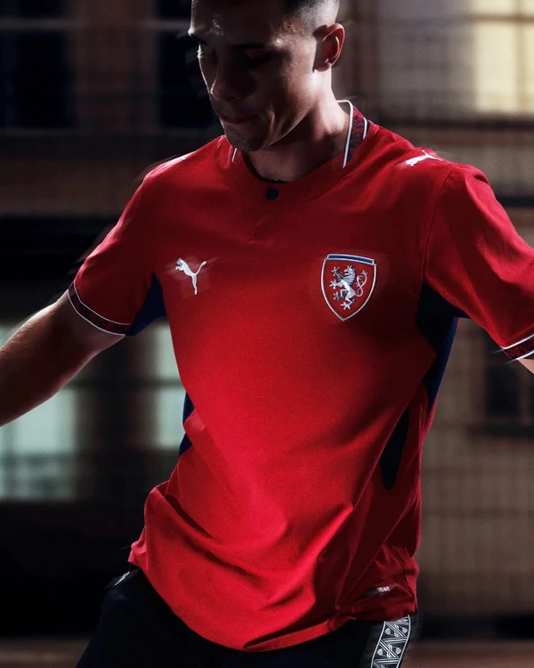 Uniforme da Républica Tcheca para Copa do Mundo 2026 por Divulgação