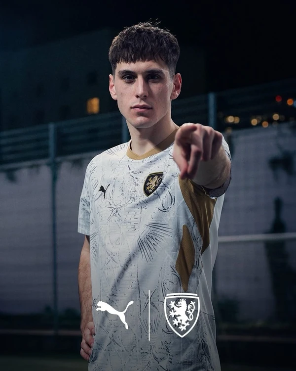 Uniforme da Républica Tcheca para Copa do Mundo 2026 por Divulgação
