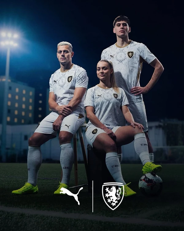 Uniforme da Républica Tcheca para Copa do Mundo 2026 por Divulgação