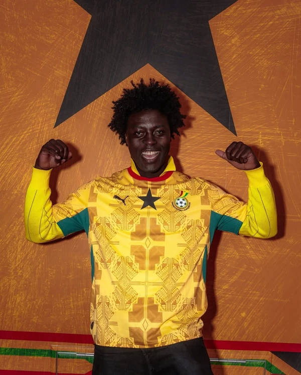 Uniforme de Gana para Copa do Mundo 2026 por Divulgação