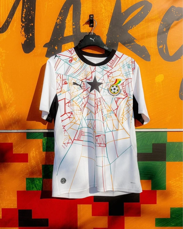 Uniforme de Gana para Copa do Mundo 2026 por Divulgação