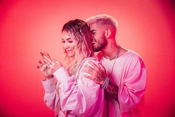 Virginia Fonseca e Zé Felipe no clipe de 'Só Tem Eu', em 2020, no início do namoro por Reprodução