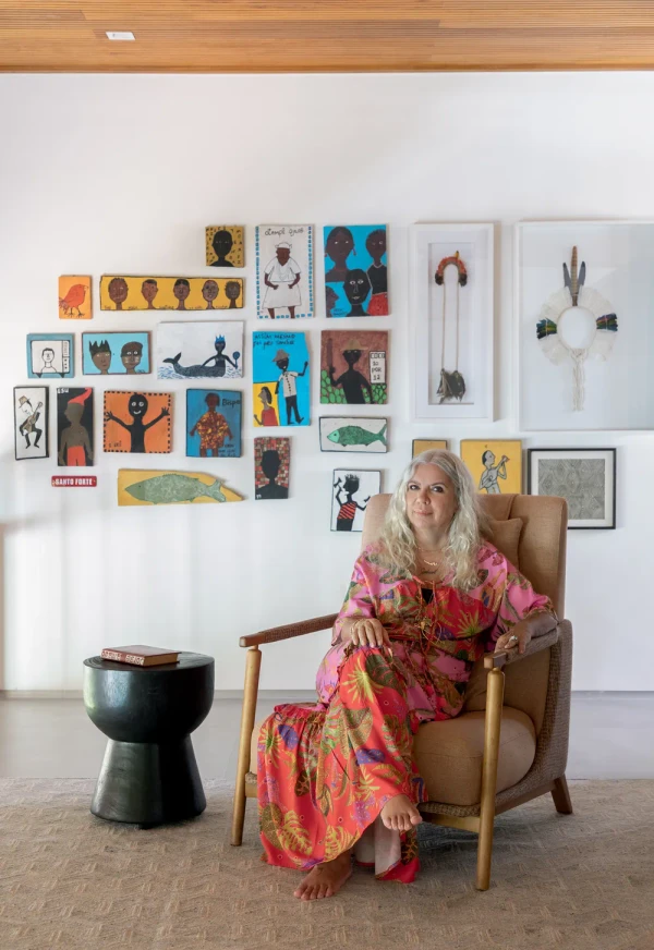 Astrid Fontenelle abriu mansão em Morro de São Paulo e mostrou decoração inspirada na Bahia por Ruy Teixeira
