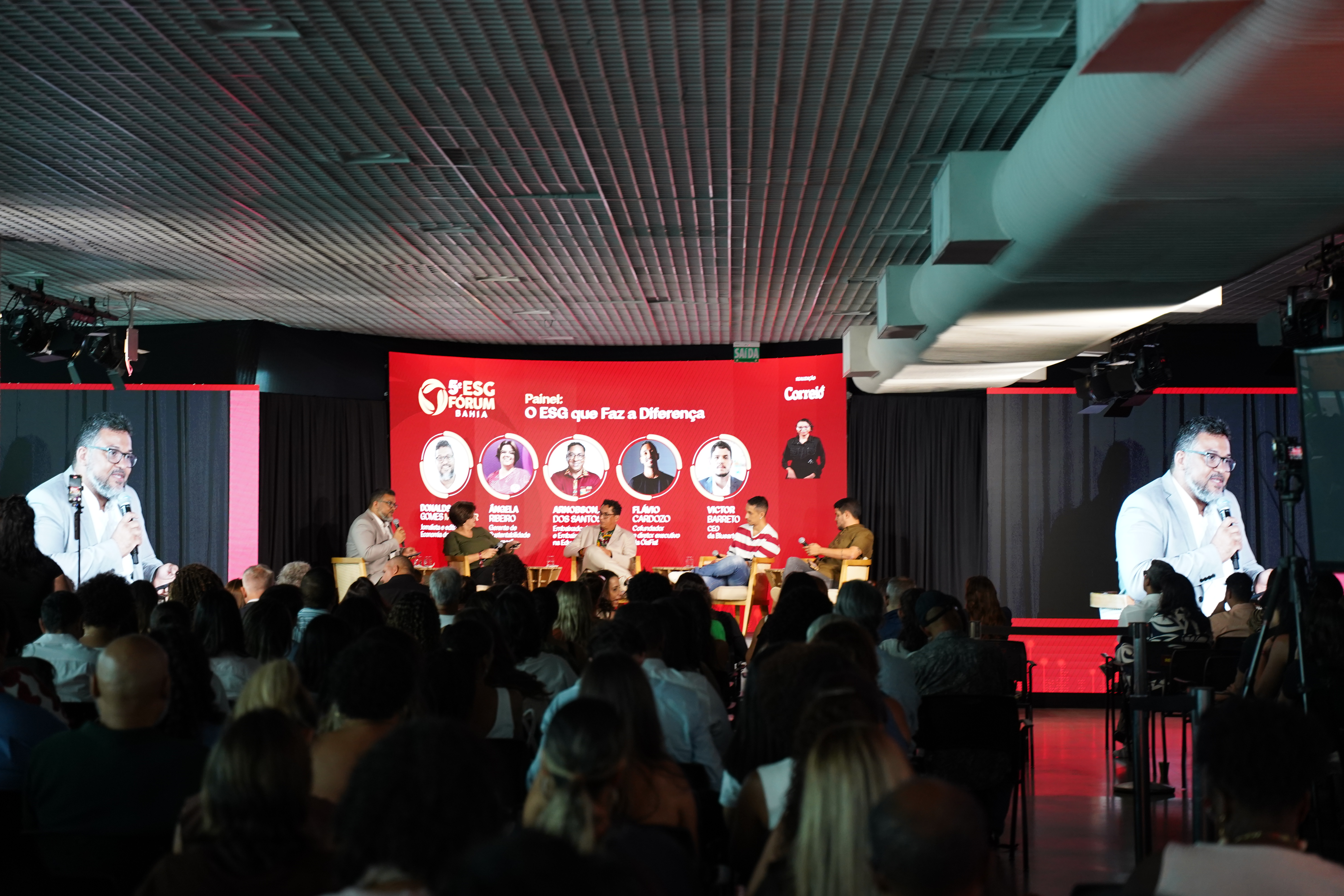 Donaldson Gomes, Ângela Ribeiro, Arnobson dos Santos, Flávio Cardozoe Victor Barreto por WALTER GUEDES