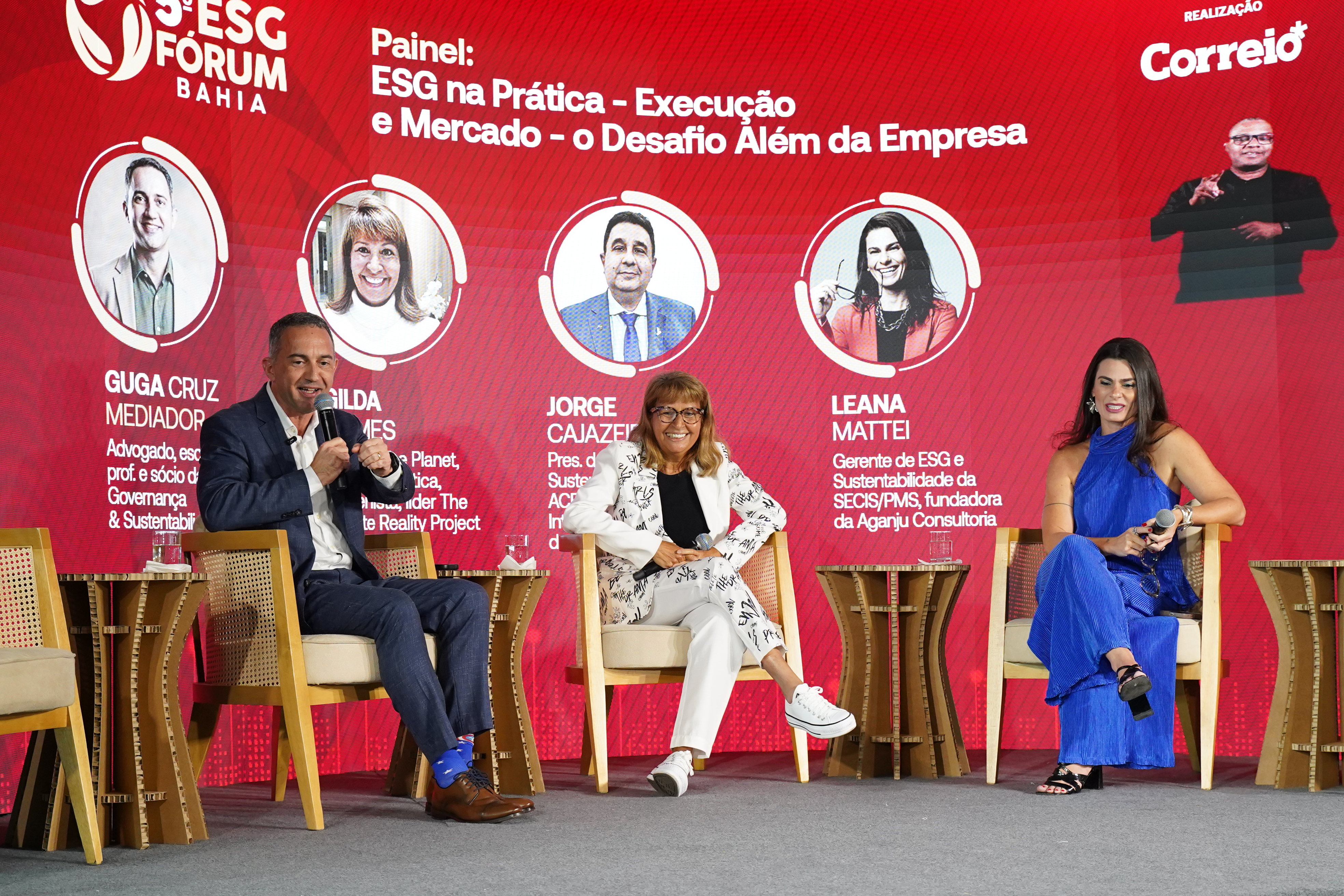Guga Cruz, Gilda Gomes, Leana Mattei por WALTER GUEDES