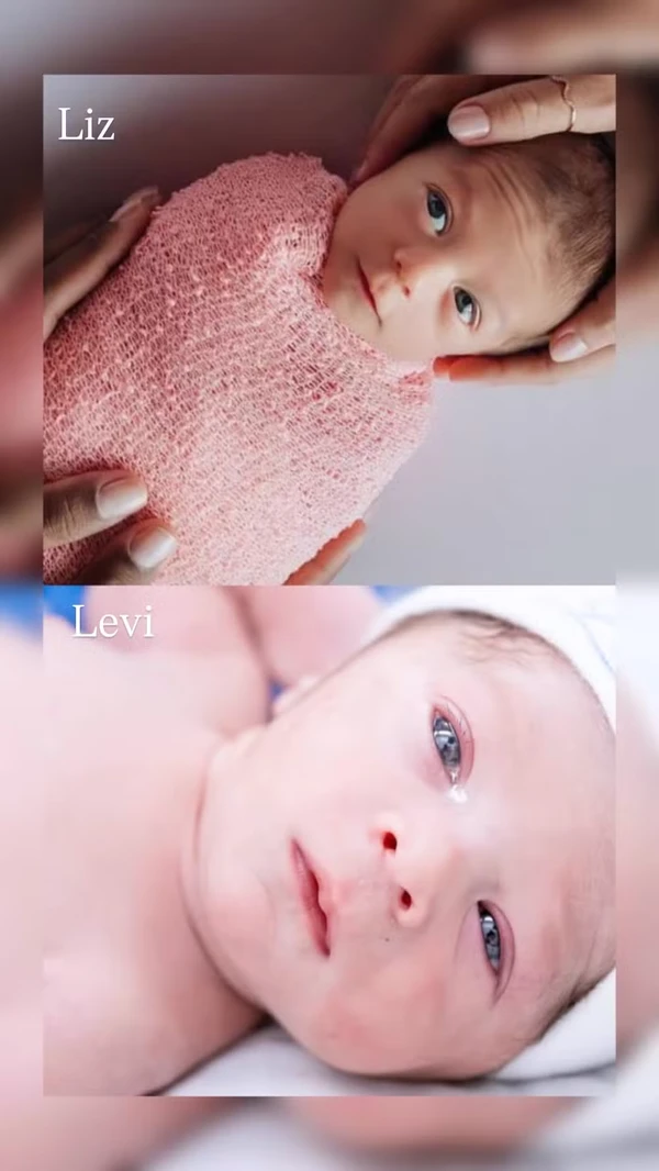 Lore Improta compara Liz e Levi, seus filhos com Léo Santana por Reprodução/Instagram