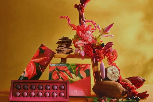 Identidade visual da coleção traz estampas coloridas, frutas brasileiras e referências tropicais por Divulgação