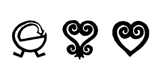 Adinkra Sankofa por IPEAFRO