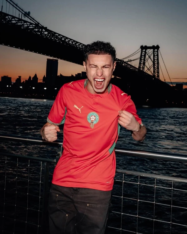 Uniforme de Marrocos para Copa do Mundo 2026 por Divulgação