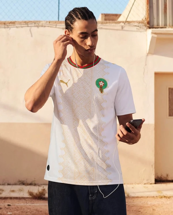 Uniforme de Marrocos para Copa do Mundo 2026 por Divulgação