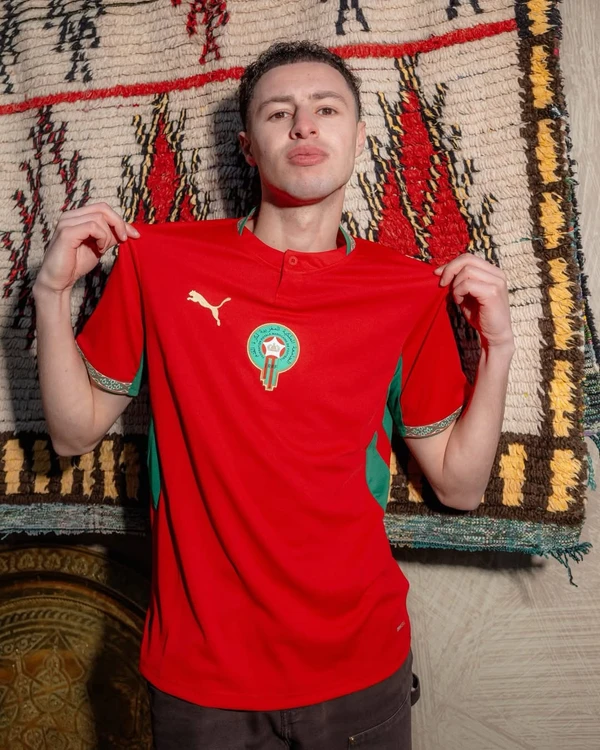 Uniforme de Marrocos para Copa do Mundo 2026 por Divulgação