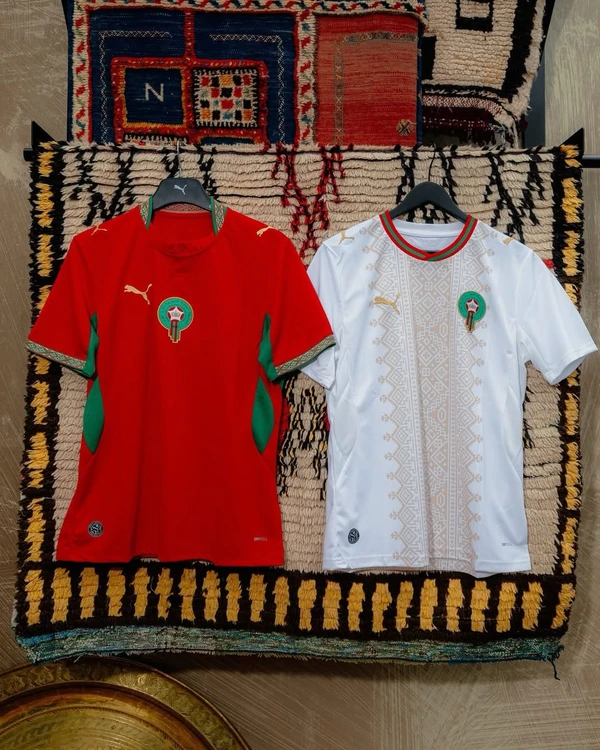 Uniforme de Marrocos para Copa do Mundo 2026 por Divulgação