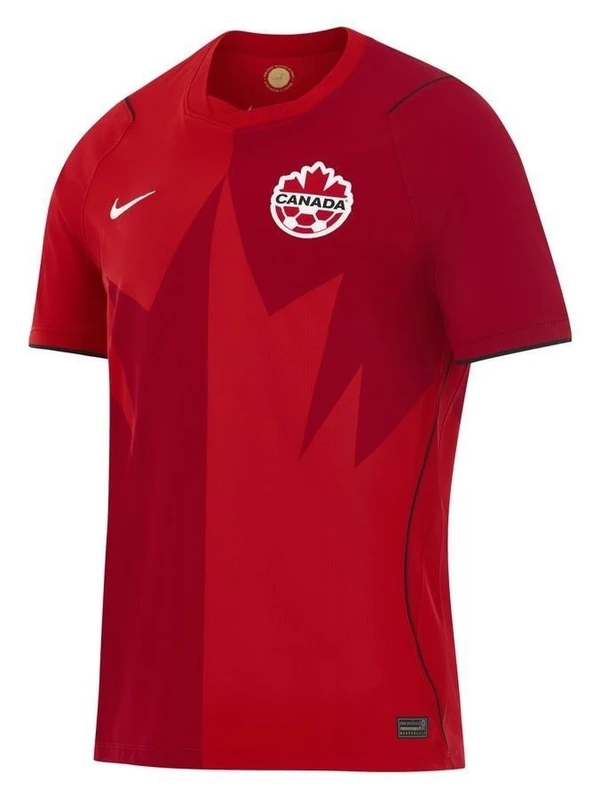 Uniforme do Canadá para Copa do Mundo 2026  por Divulgação 