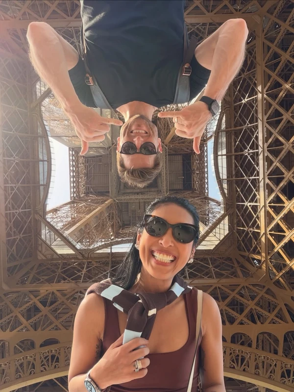 Amanda Djehdian e o marido, Mateus Hoffmann por Reprodução/Instagram
