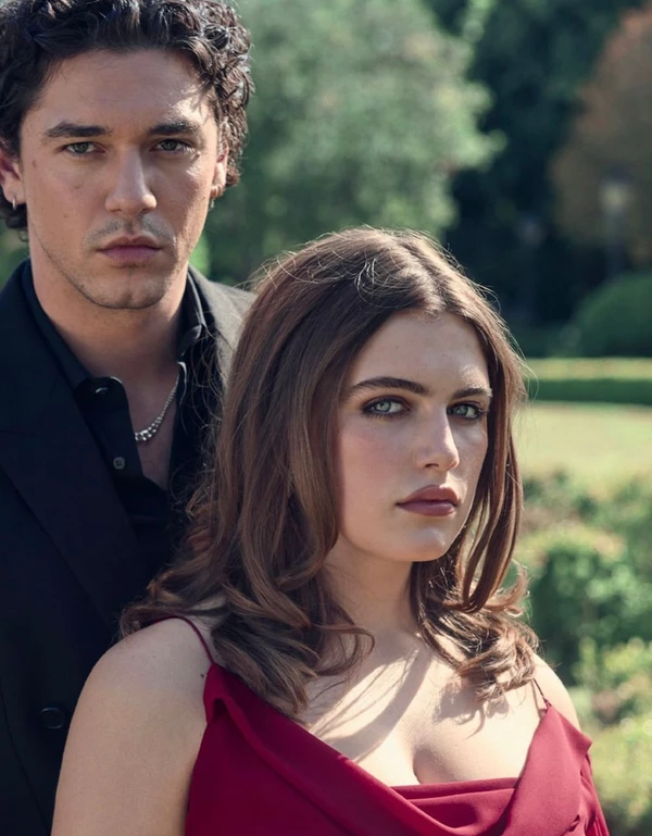 Belmont Cameli e Ella Bright por Divulgação/Prime video