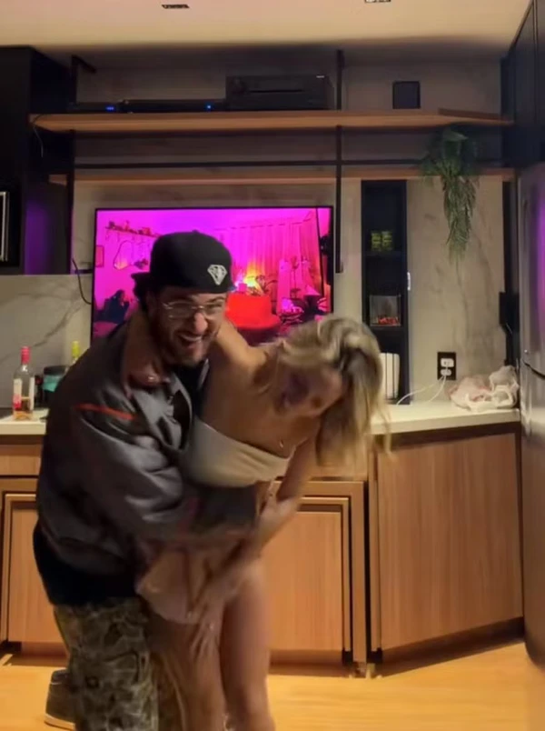 Ex-BBB Samira e Christian Figueiredo por Reprodução