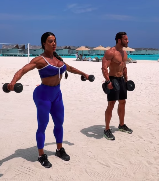 Gracyanne Barbosa e Gabriel Cardoso compartilharam vários registros nas redes sociais por Reprodução | Instagram