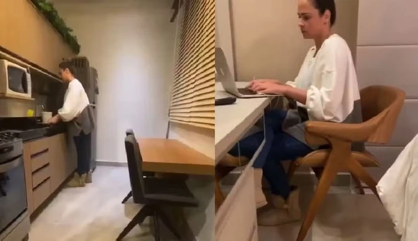 O apartamento de Ana Paula Renault no Centro de SP por Reprodução/X