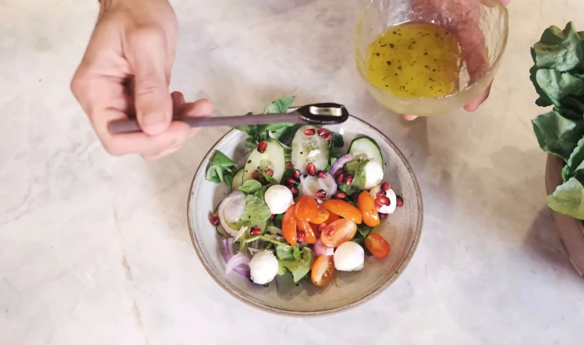 Receita de salada árabe por Reprodução/Youtube