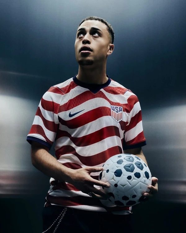 Uniforme dos Estados Unidos para Copa do Mundo 2026 por Divulgação