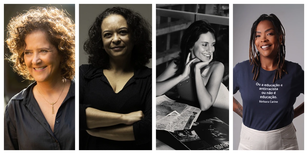 Carla Madeira, Ana Maria Gonçalves, Aline Bei e Bárbara Carine