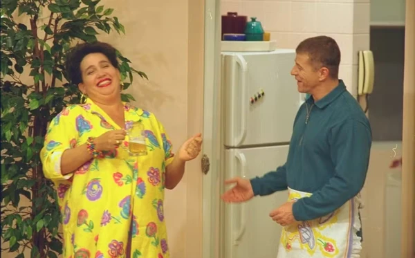 Claudia Jimenez e Miguel Falabella no 