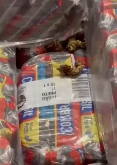 Larvas na comida, baratas e fezes entre produtos: funcionários denunciam supermercado por Reprodução/g1