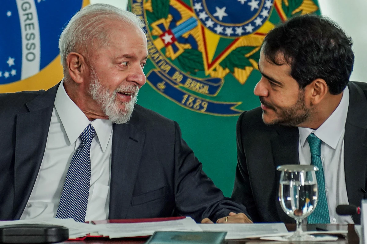 Lula e Jorge Messias