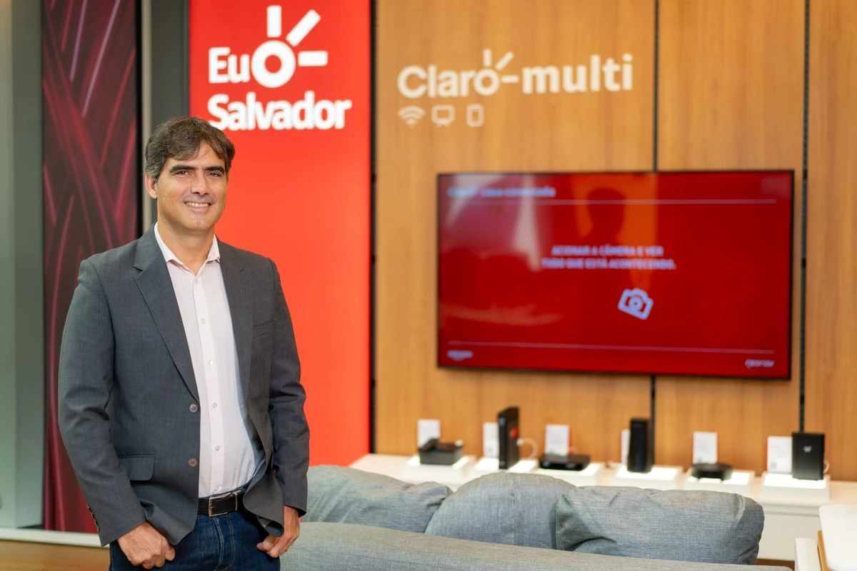 Marco Aurélio Alves, diretor comercial regional da Claro na Bahia e Sergipe
