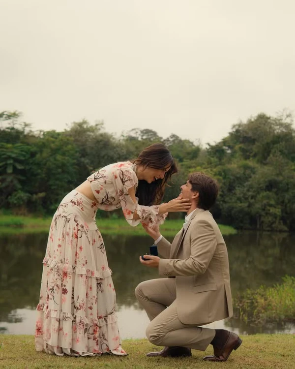 Mia Mamede, Miss Brasil 2022, é pedida em casamento por Reprodução/Instagram