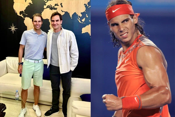 Rafael Nadal e Roger Federer
