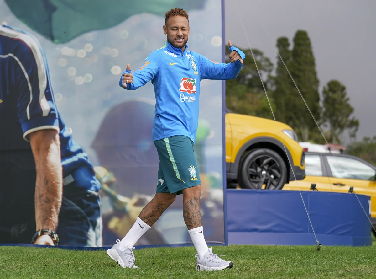 Treino da Seleção Brasileira na Granja Comary  por Divulgação/CBF