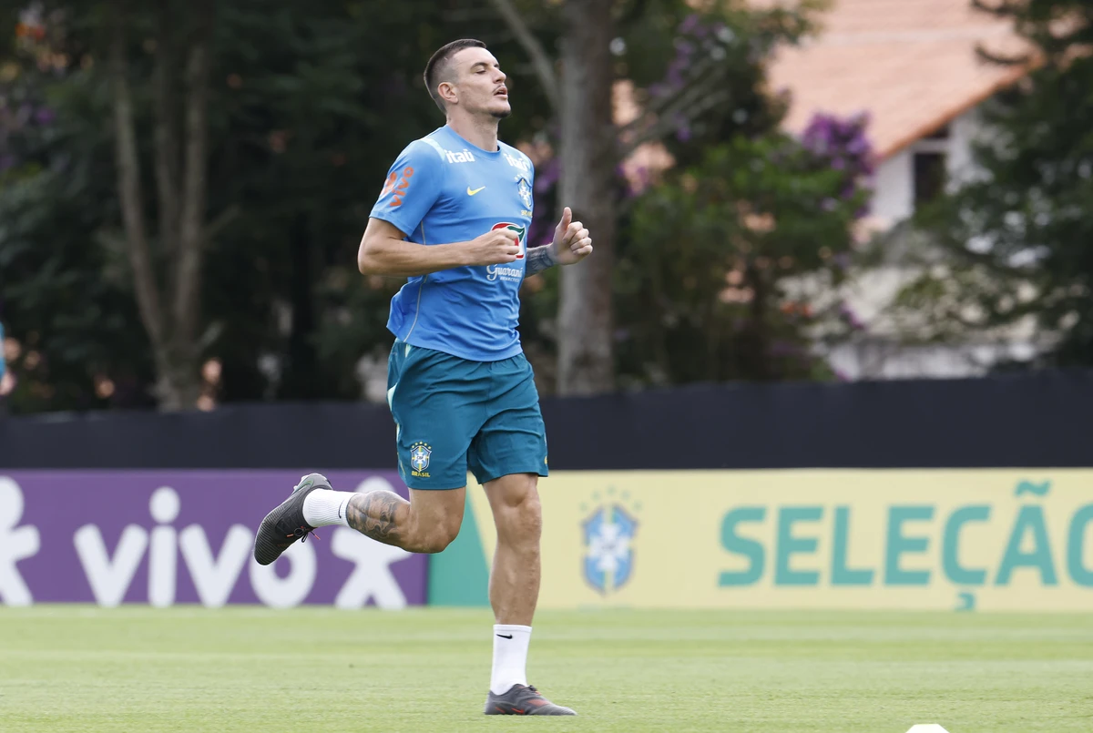 Treino da Seleção Brasileira na Granja Comary  por Divulgação/CBF