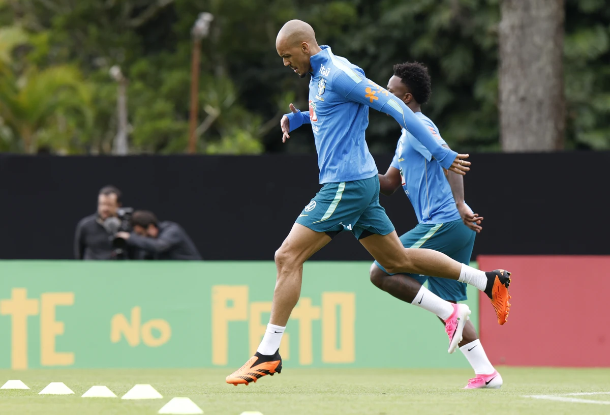 Treino da Seleção Brasileira na Granja Comary  por Divulgação/CBF