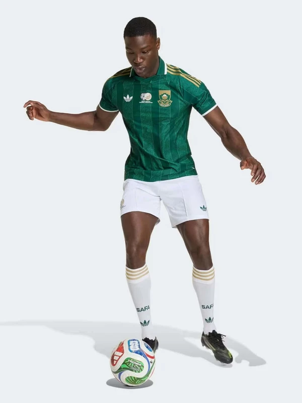 Uniforme da África do Sul para Copa do Mundo 2026 por Divulgação