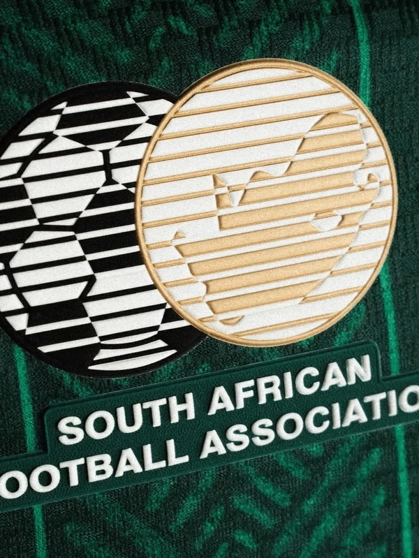 Uniforme da África do Sul para Copa do Mundo 2026 por Divulgação