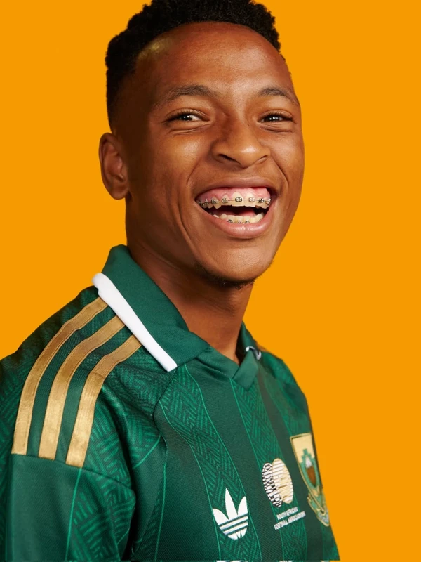 Uniforme da África do Sul para Copa do Mundo 2026 por Divulgação