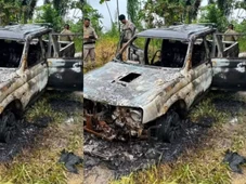 Imagem - Corpos carbonizados são encontrados em veículo usado por secretário e técnico agrícola desaparecidos no Recôncavo