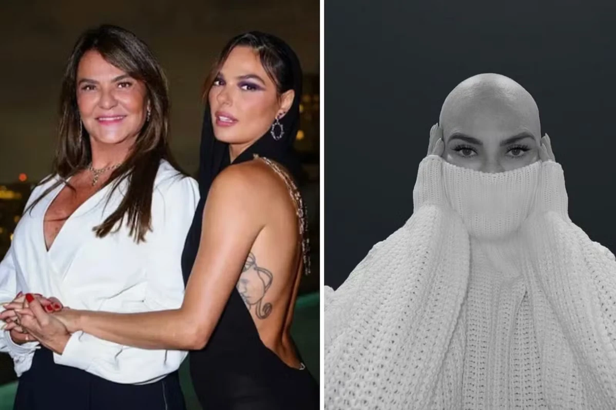 Isis Valverde e a mãe, Rosalba Nable por Reprodução