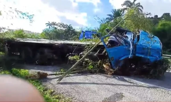 Motorista foi morto pelo próprio caminhão
