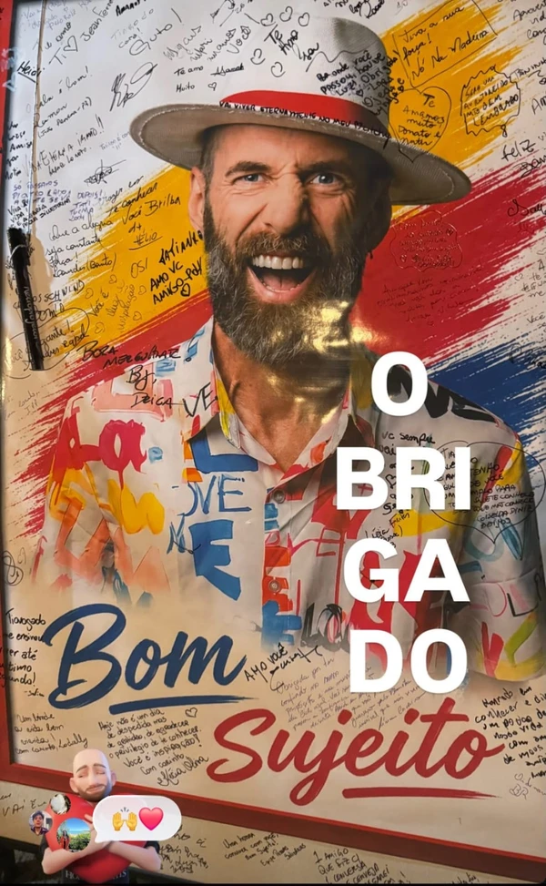 Ao final da celebração, deixou uma reflexão que resume o espírito do evento e que acabou sendo amplamente compartilhada pelos participantes: “A morte acontece uma única vez. Em todos os outros dias existe a vida. E a vida merece ser celebrada.” por Reprodução