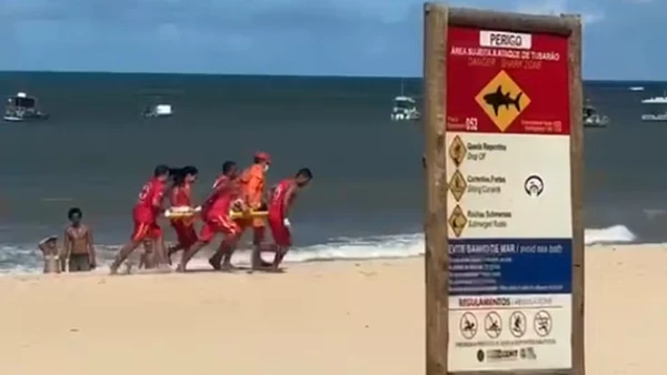 Criança de 11 anos é atacada por tubarão em praia de Pernambuco