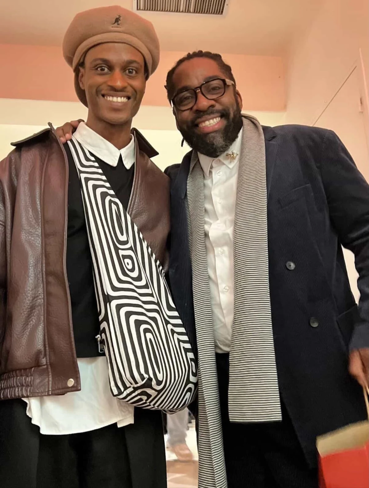 Cleidson e Lázaro Ramos por Reprodução / Redes sociais