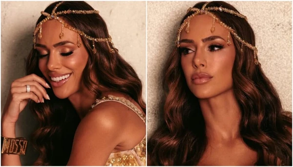 Headpiece é moda entre famosas como Bruna Biancardi  por Reprodução/Redes Sociais 