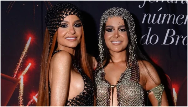 Headpiece é moda entre famosas como Maiara e Maraisa  por Reprodução/Redes Sociais 