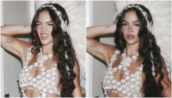 Headpiece é moda entre famosas como Mel Maia por Reprodução/Redes Sociais 