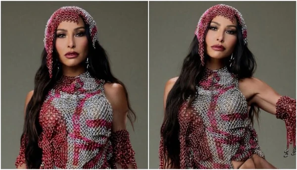 Headpiece é moda entre famosas como Sabrina Sato por Reprodução/Redes Sociais 