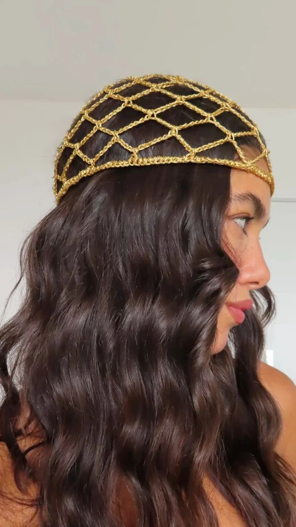 Headpiece virou tendência  por Reprodução/Redes Sociais 